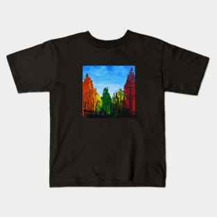 Rainbow Forest Kids T-Shirt